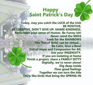 Happy Saint Patrick's Day And Time-out - Astoria Magazine