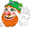 A St. Patrick's Day Leprechaun