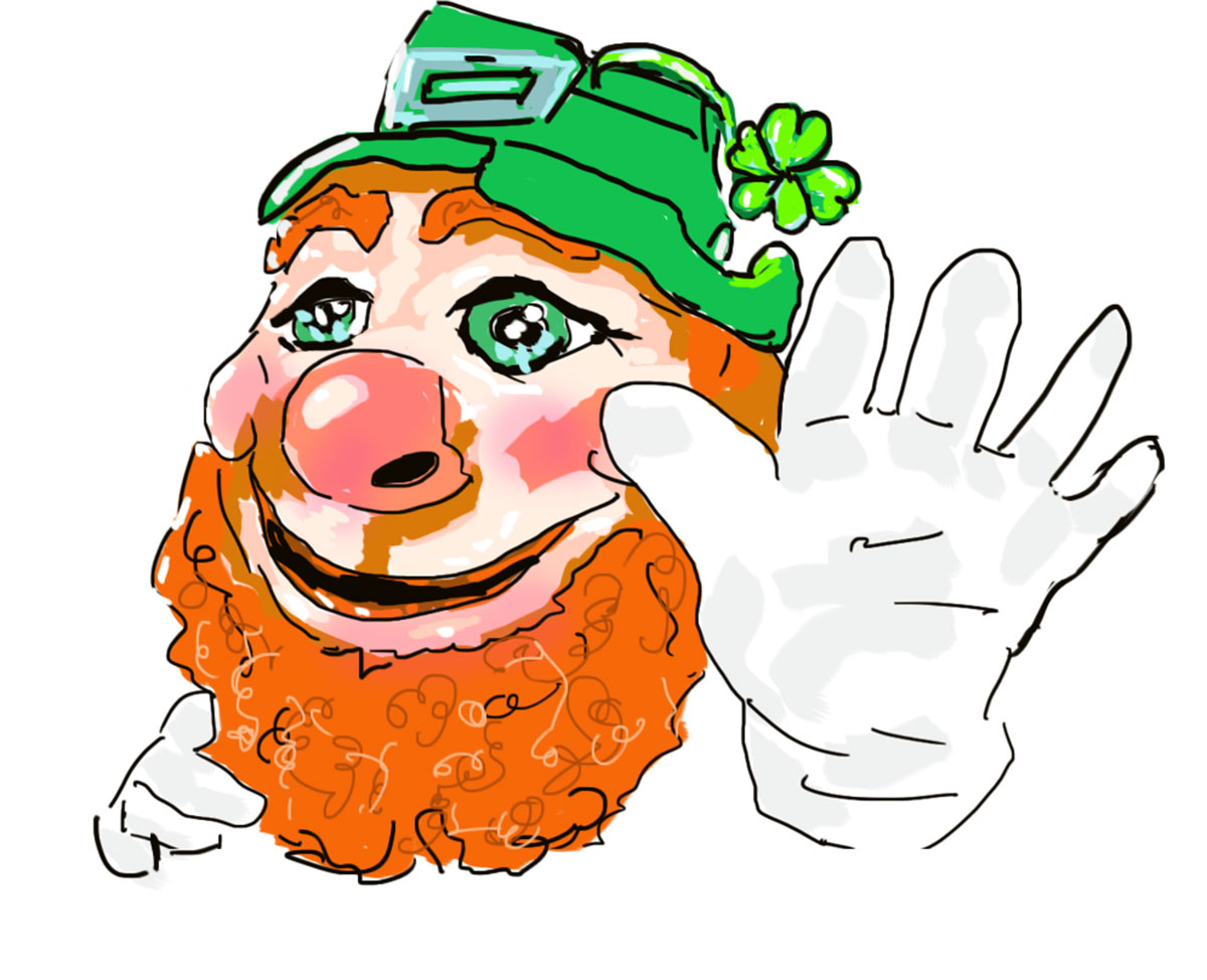 irish three course meal clipart