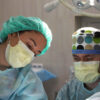 surgeons performing operation