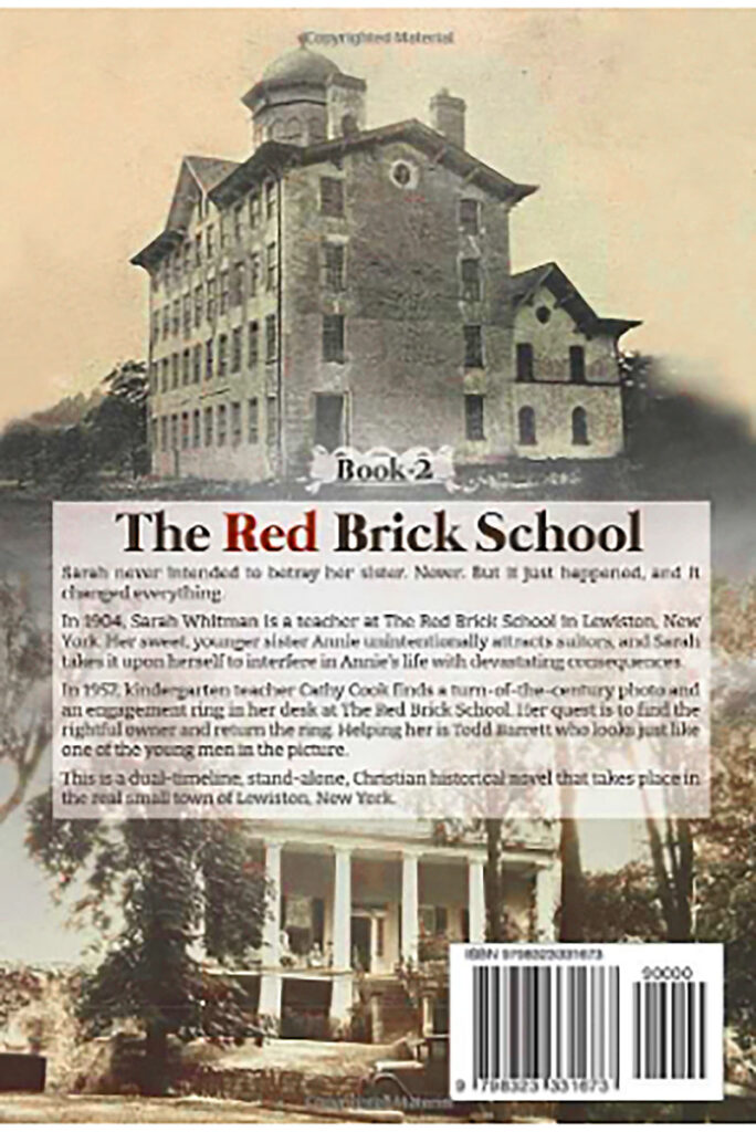 Back cover of The Red Brick School House