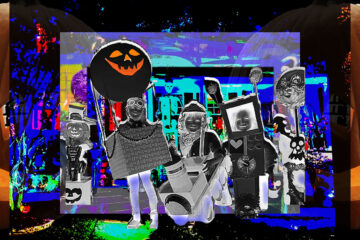 Kids Collage at Halloween